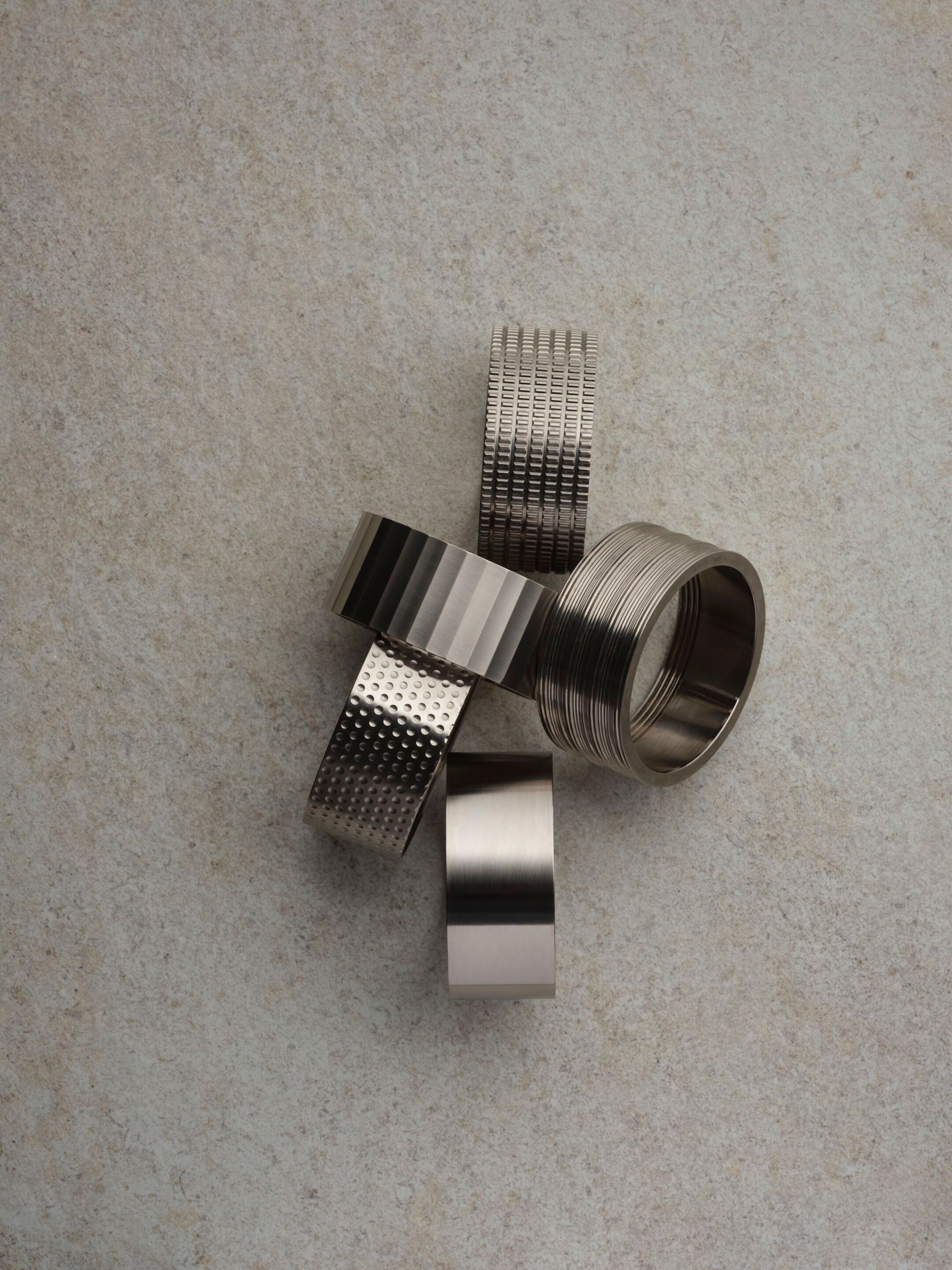 Латунная круглая регулируемая душевая головка с рычагом Ritmonio Diametro35 Wellness Footprinti ARCH-00115931 - Вид №11