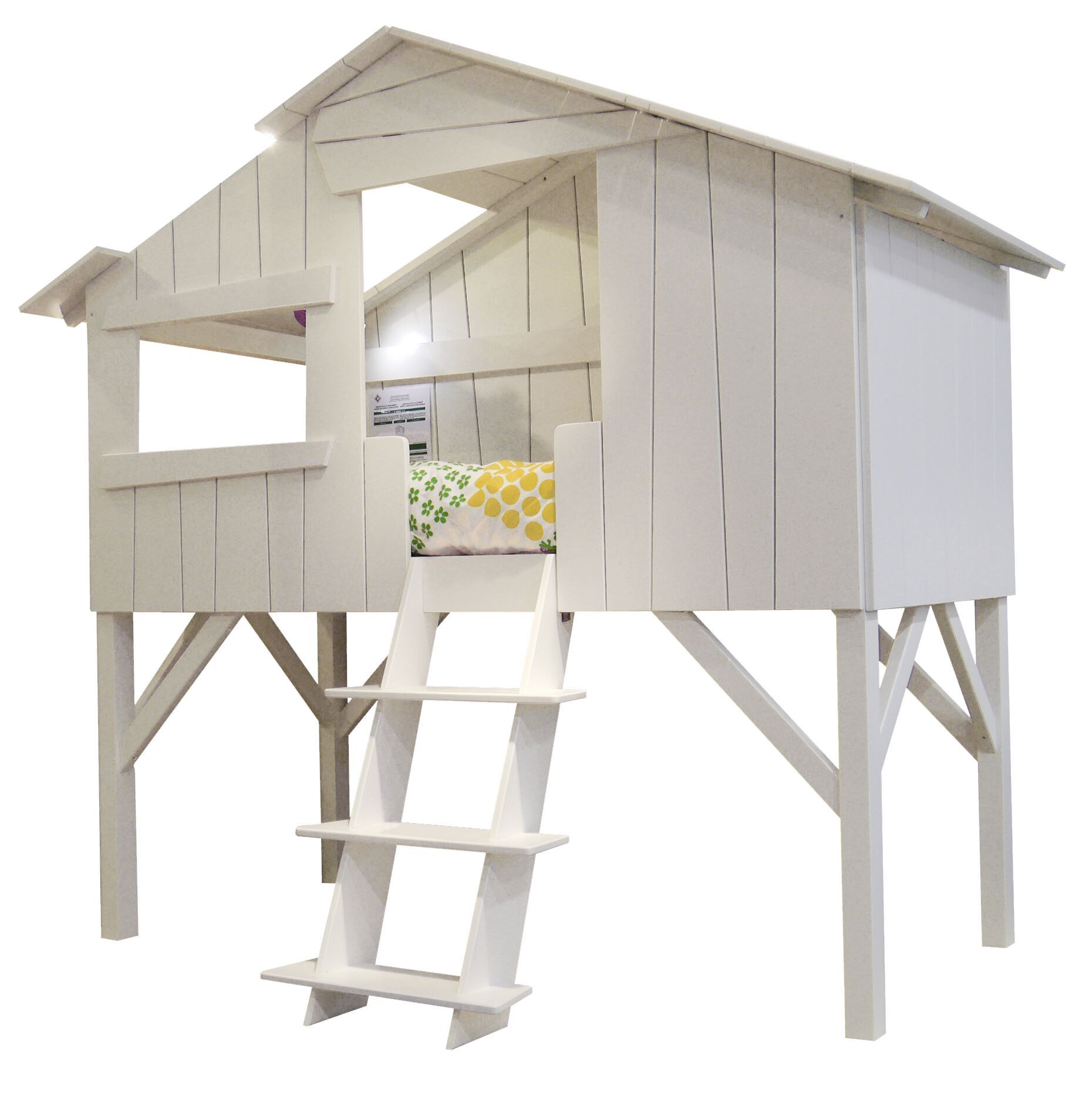 Односпальная кровать из МДФ Mathy by Bols КРОВАТИ И ГОРКИ ДЛЯ ДОМИКОВ НА ДЕРЕВЕ ARCH-00136891 - Вид №2