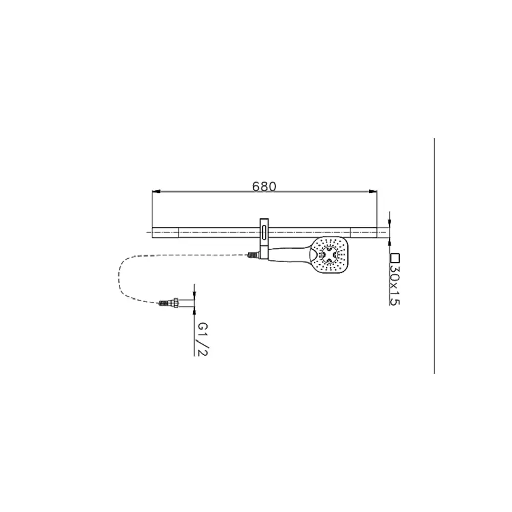 Душевой гарнитур SS 030301 NeOp