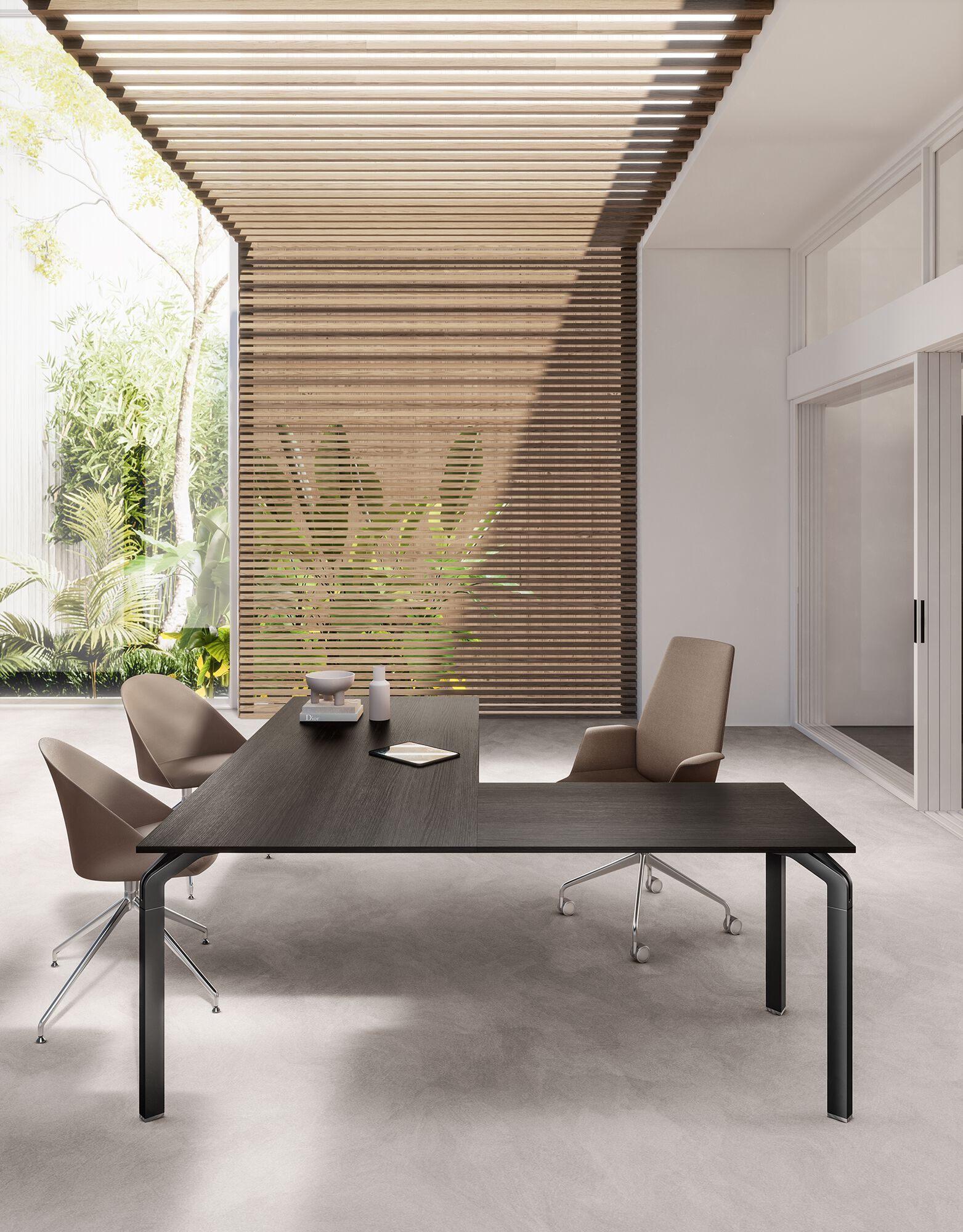 Стол / Стол для совещаний из шпона About Office йога ARCH-00106718 - Вид №5