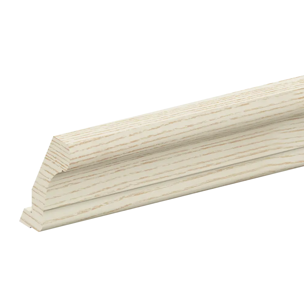 Карниз для кухонного шкафа Невель Delinia ID 220x7 см МДФ/шпон ясеня цвет кремовый STLM-2051665 - Вид №3