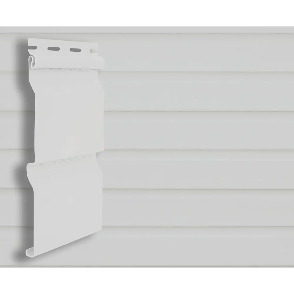 Сайдинг ПВХ MONLID корабельный брус 3 м белый 0.61 м² STLM-2208610