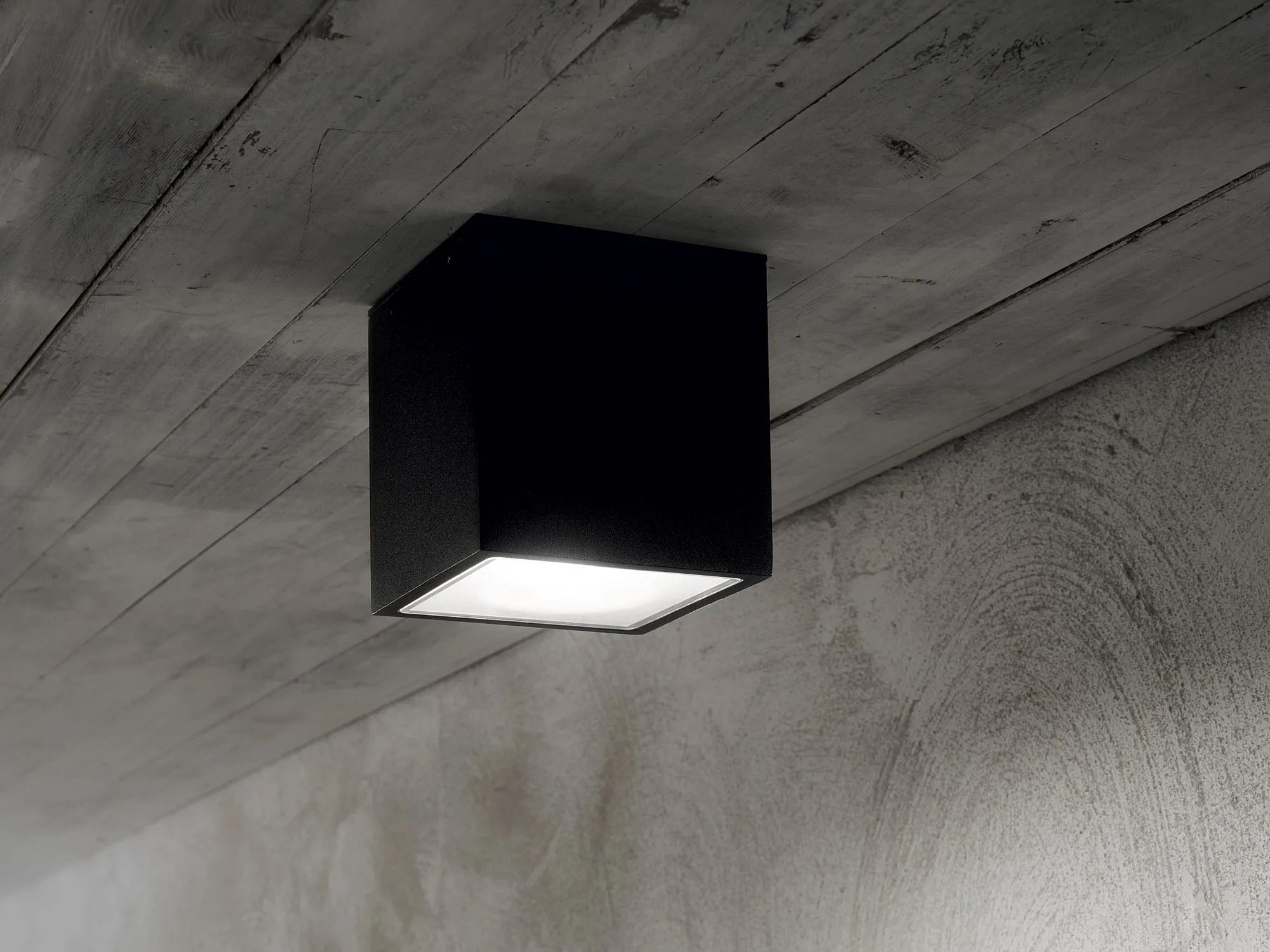 Открытый светодиодный потолочный светильник Ideal Lux TECHO PL1 SQUARE ARCH-00141160 - Вид №9