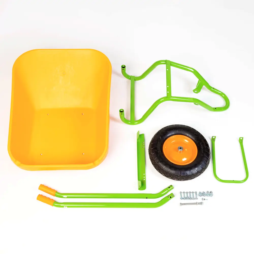 Тачка садовая Павловская заря 1 колесо 175 кг 90 л полипропилен STLM-2195605 - Вид №1