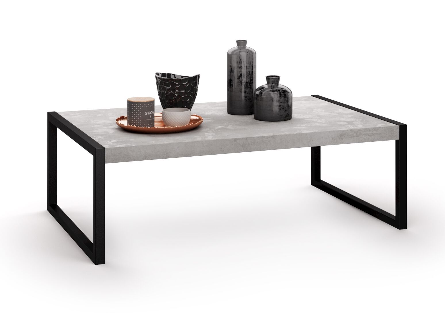 Низкий прямоугольный журнальный столик из меламинированного стекла Mobili Fiver Luxury ARCH-00064079