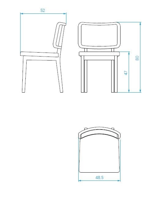 Мягкий стул RED EDITION плетеная ARCH-00087048 - Вид №4