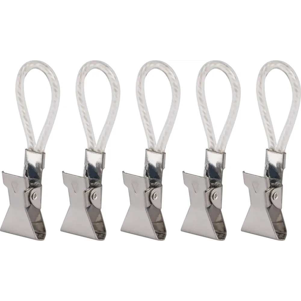 Набор крючков для полотенец KONSENSA металл цвет никель 5 шт STLM-2111178 - Вид №1