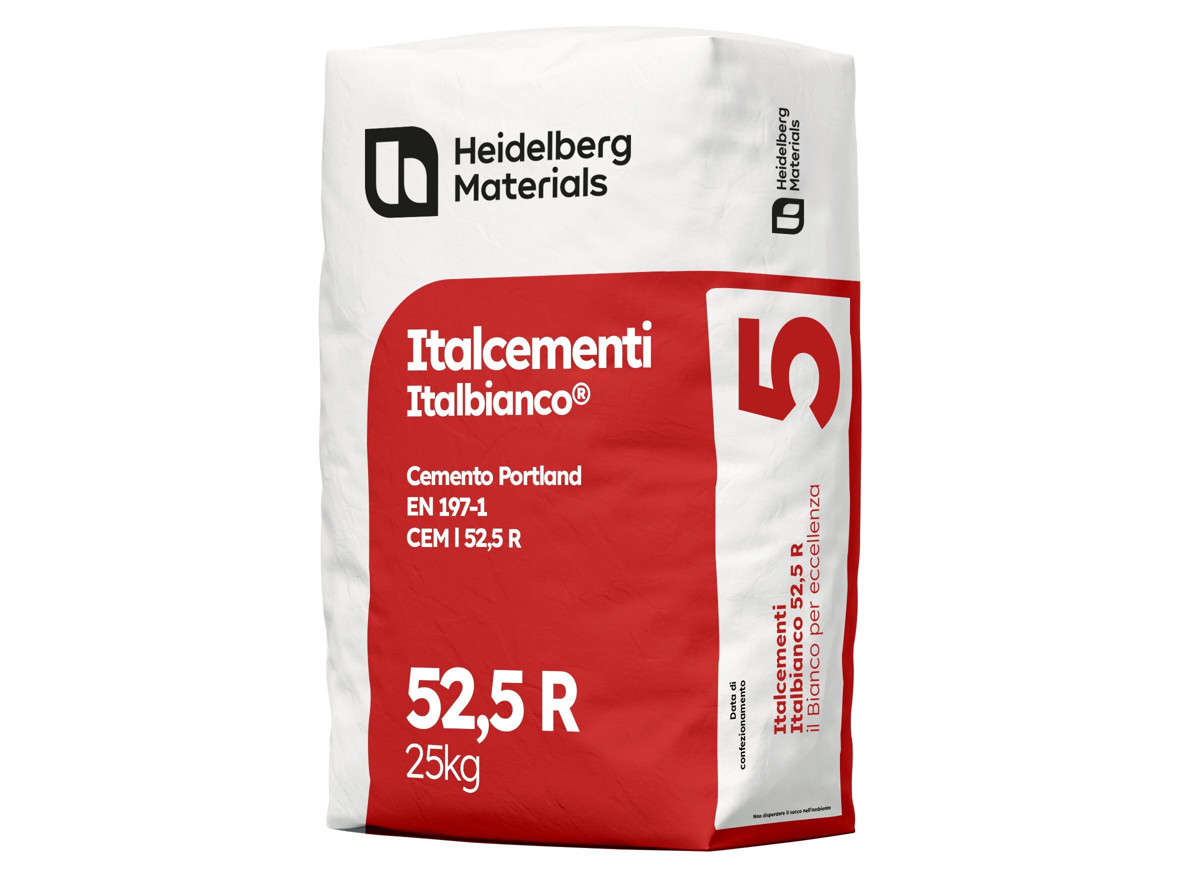 Белый цемент Heidelberg Materials ITALBIANCO 52,5 R ARCH-00122022 - Вид №1