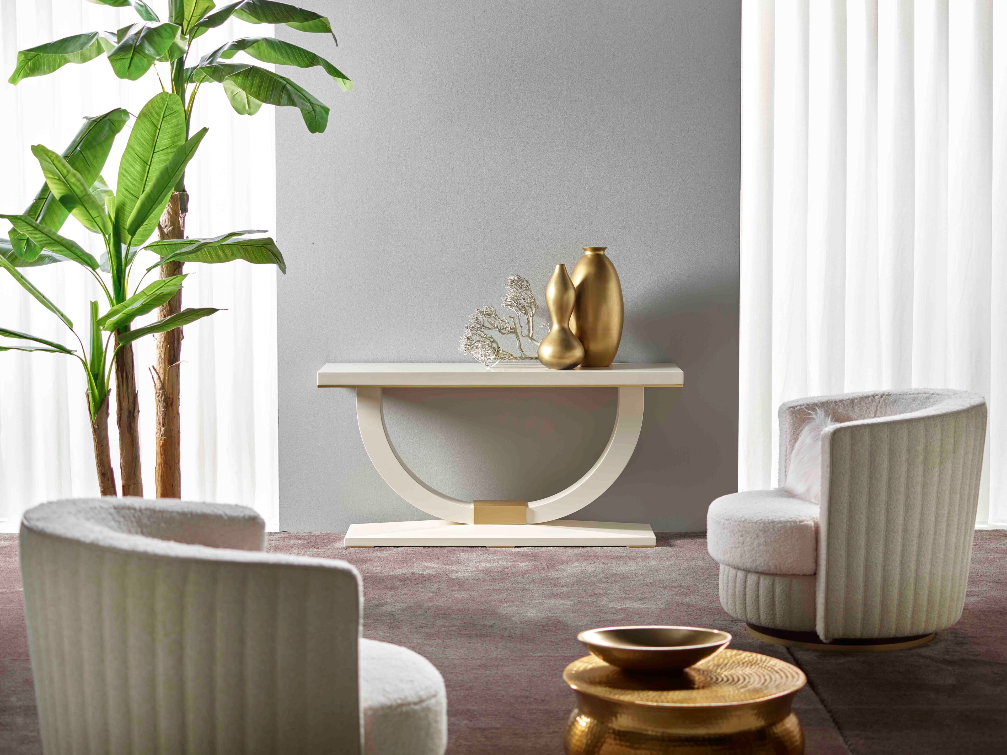 Ткань поворотный стул с подлокотниками Former In Italia VICKY ARCH-00023425 - Вид №3