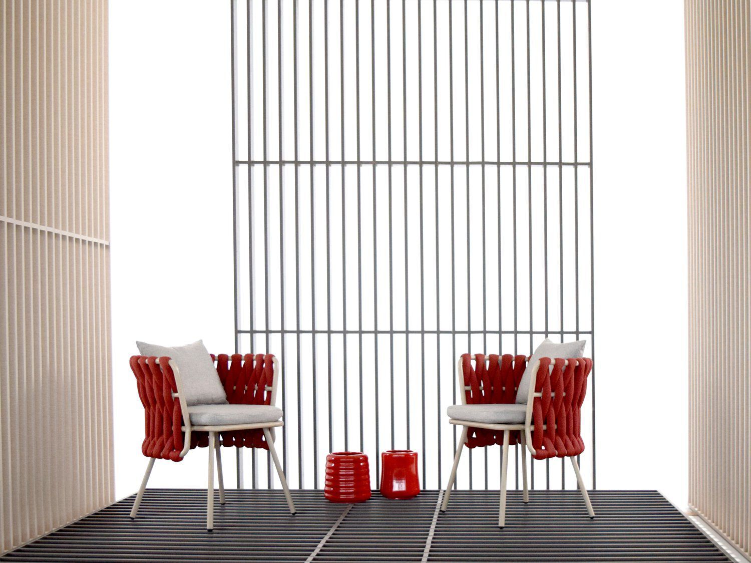 Тканевый садовый стул ABLE Belt ARCH-00147688 - Вид №6