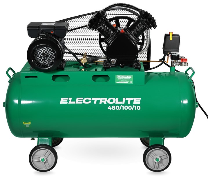 Компрессор поршневой масляный Electrolite 480/100/10 9259087 STDN-0035611 - Вид №3