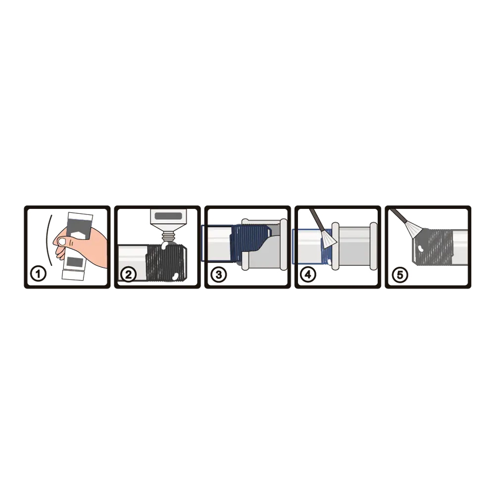 САНТЕХМАСТЕРГЕЛЬ Анаэробный гель-герметик 65г для металлических соединений 87482633 STLM-0074088 - Вид №3