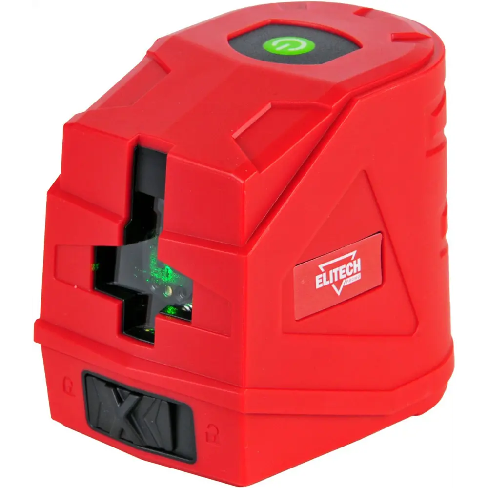 Уровень лазерный Elitech ЛН3-ЗЕЛ Е0306.014.00 зеленый луч, 15 м STLM-2069913