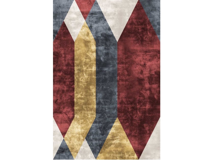 Ковер ручной работы из бамбукового волокна Sirecom Tappeti композиции ARCH-00148245