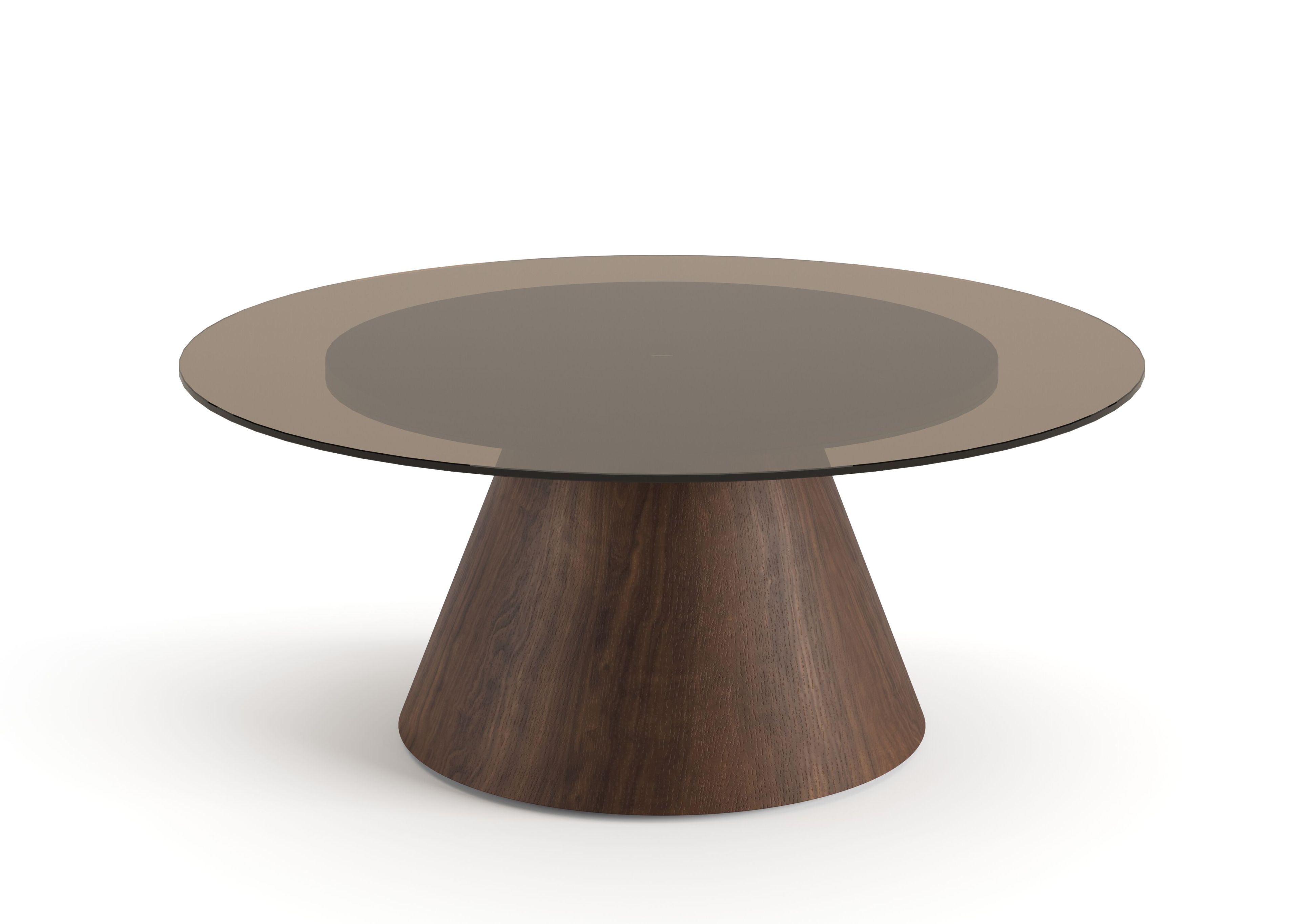 Круглый стеклянный журнальный столик Ersa Tear ARCH-00151048 - Вид №3