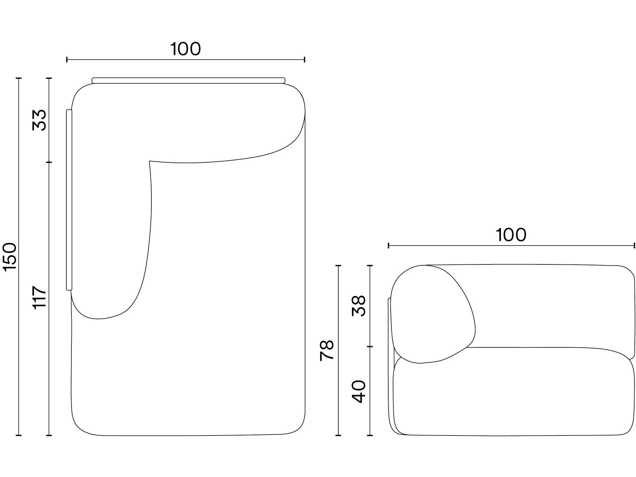 Угловой модуль Noah Living торий ARCH-00049462 - Вид №20