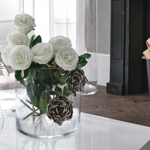 C118/RX74 Иллюзия ваза с розами Adriani e Rossi Один вариант