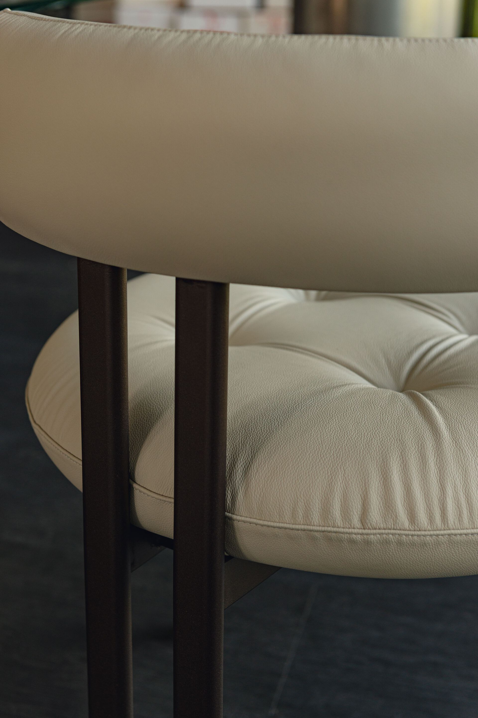 Кожаный мягкий стул с подлокотниками Cattelan italia Грета ARCH-00086823 - Вид №4