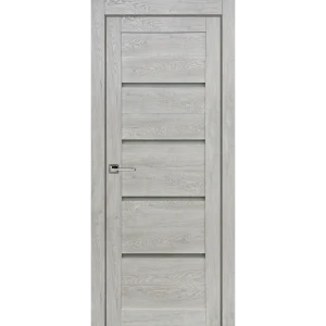 Дверь межкомнатная Тренд остекленная горизонтальная финиш-бумага ламинация цвет дуб серый 80x200 см