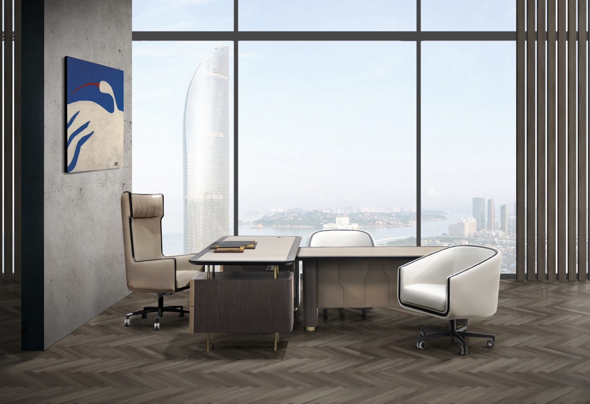 Исполнительный стол Formitalia Panamera ARCH-00060319 - Вид №7