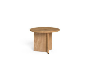 Высокий круглый садовый столик в Accoya®