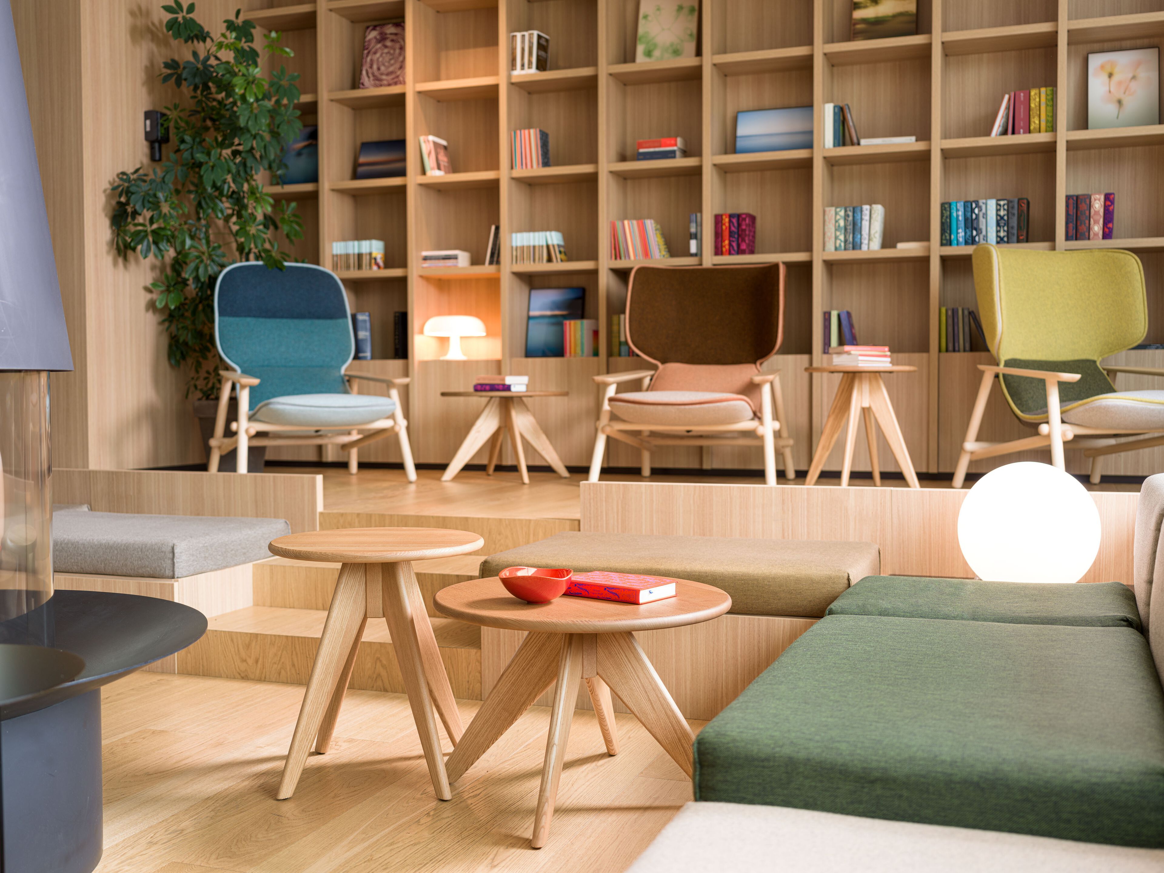 Круглый журнальный столик из ясеня SIPA Nasty ARCH-00115615 - Вид №5