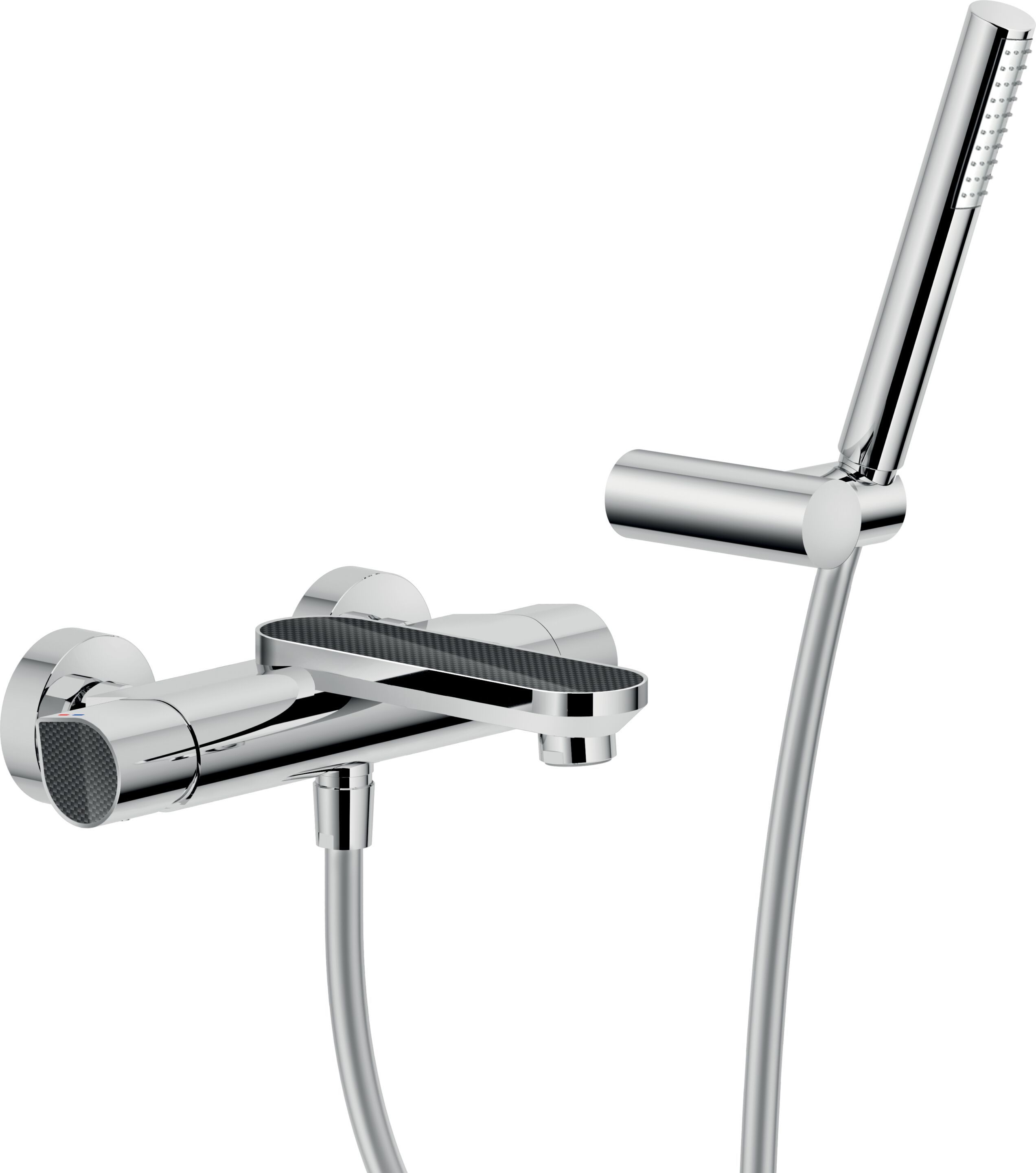 Однорычажный смеситель для ванны с ручным душем Nobili платье ARCH-00044620 - Вид №23