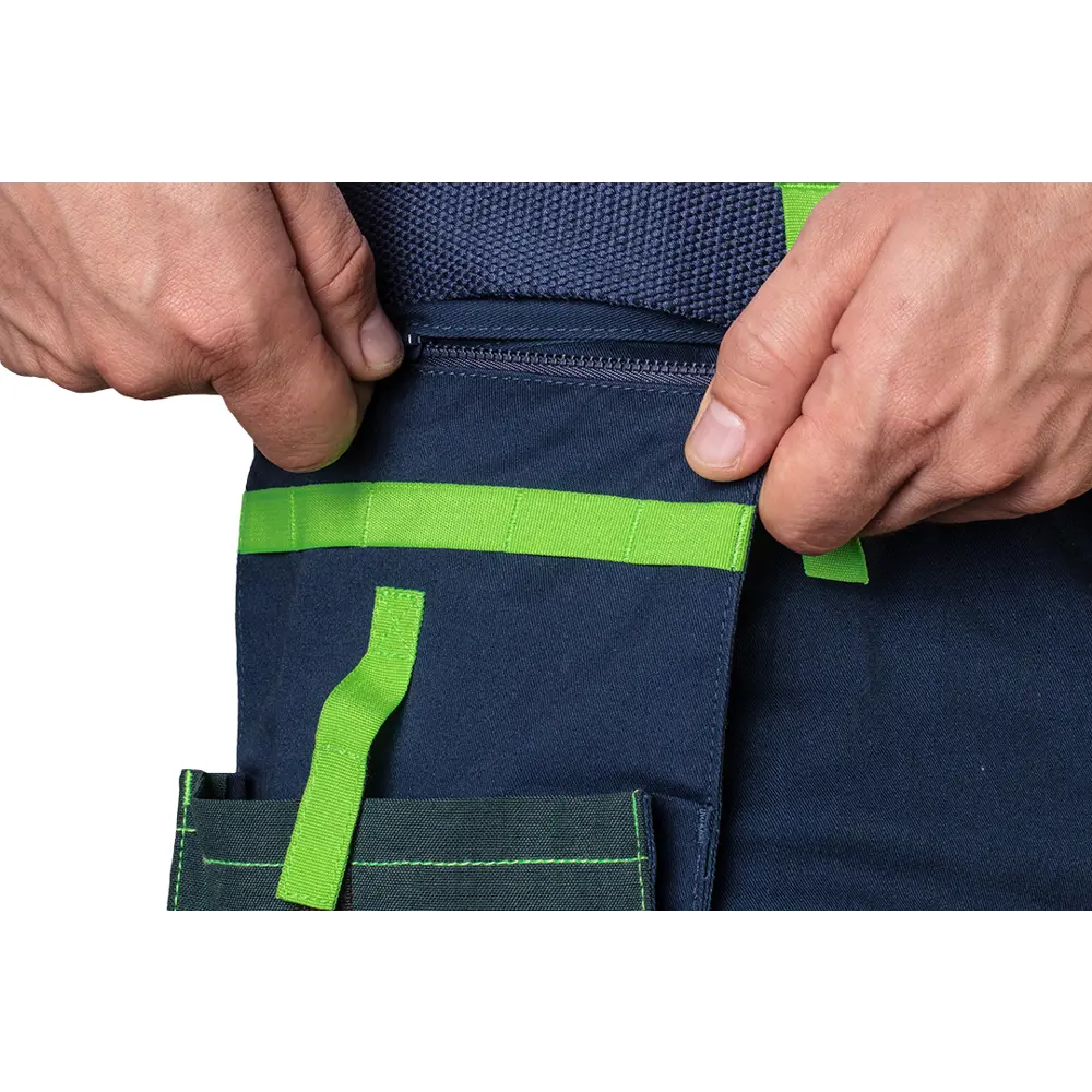 Шорты Neo Tools Premium темно-синие/зеленые размер XXL рост 187-190 STLM-2085262 - Вид №5
