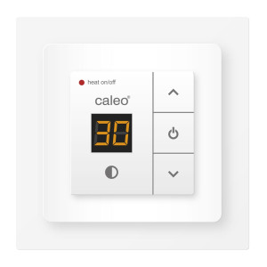 Терморегулятор для теплого пола 720 электронный цвет белый CALEO