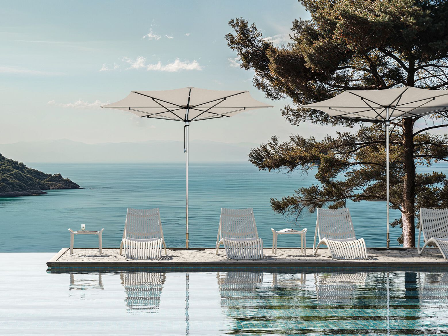 Пластиковая Садовая кровать Vondom Ибица ARCH-00089086 - Вид №2