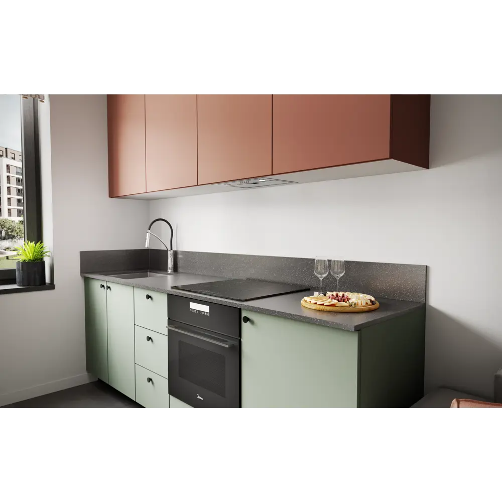 Фальшпанель для кухонного шкафа Тара 37x76.8 см KONSENSA МДФ цвет терракотовый STLM-2057727 - Вид №7