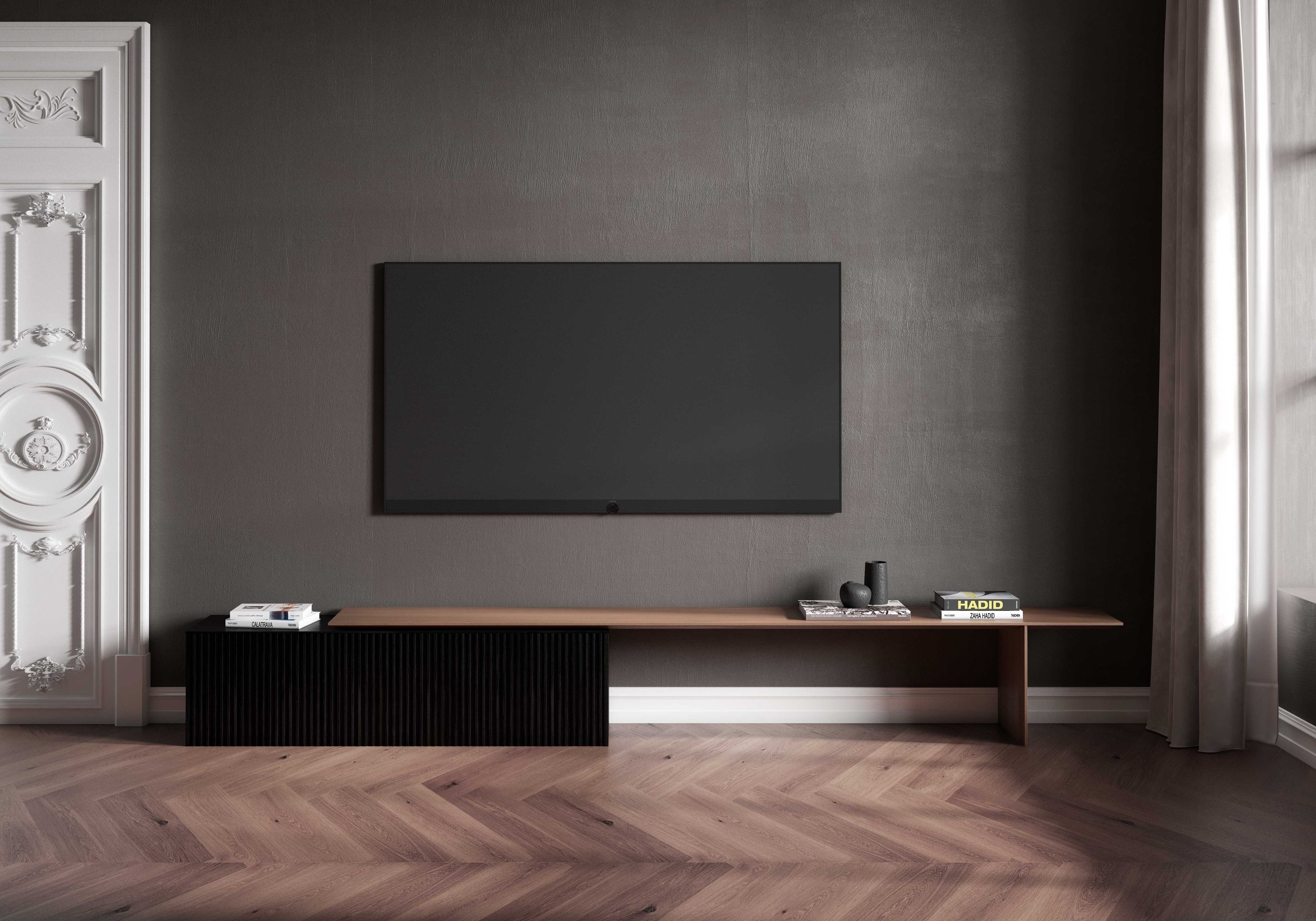 Деревянный шкаф для телевизора с распашными дверцами Punt VELASCA EXTENSIBLE ARCH-00141981 - Вид №11