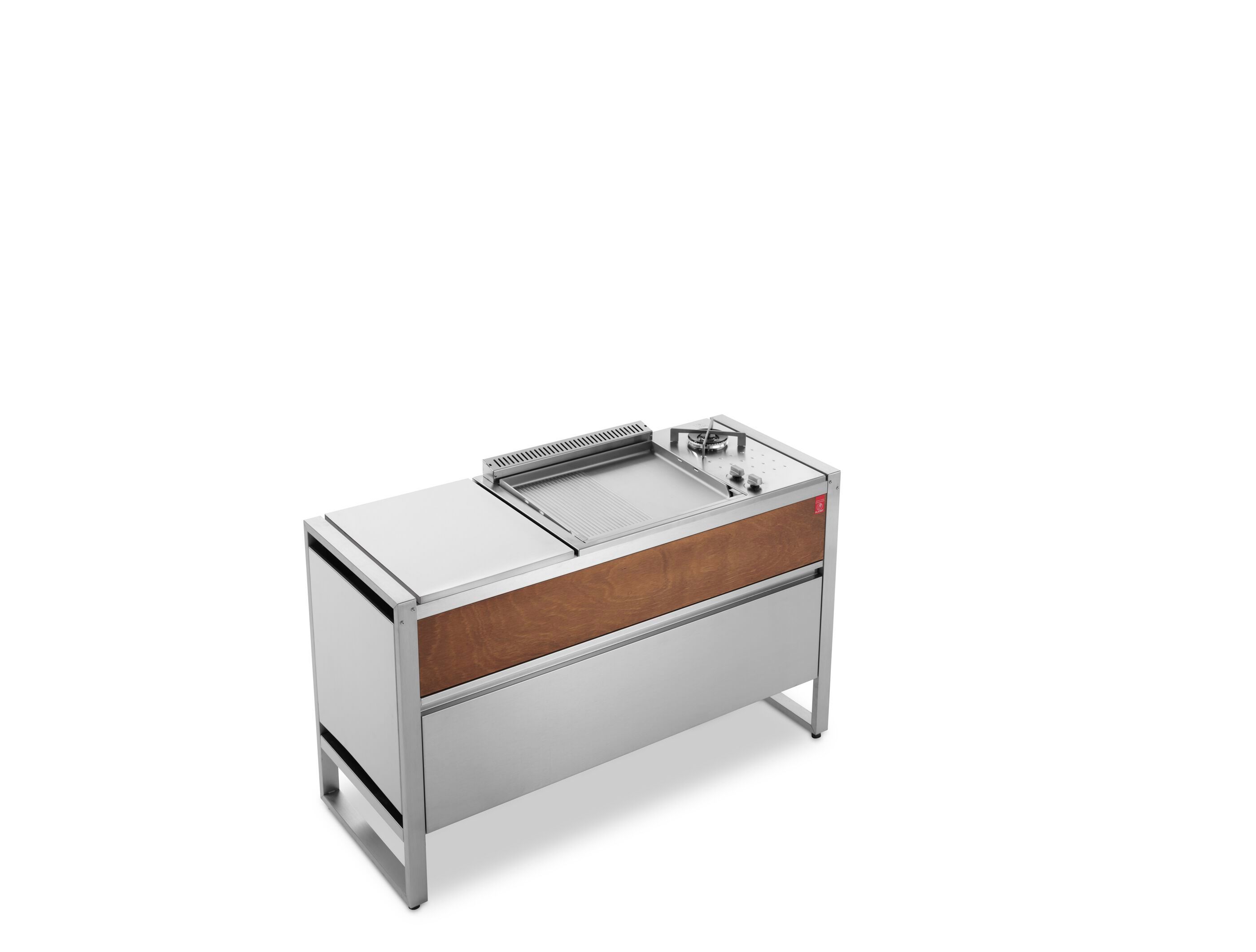 Уличная мобильная кухня с газовым барбекю PLA.NET Outdoor Cooking Kitchen ARCH-00152121 - Вид №6