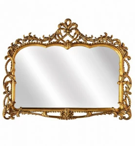 Зеркало настенное влагостойкое античное золото Eloise ART-ZERKALO ДИЗАЙНЕРСКИЕ, ЗЕРКАЛЬНАЯ 00-3948324 Зеркальный;золото