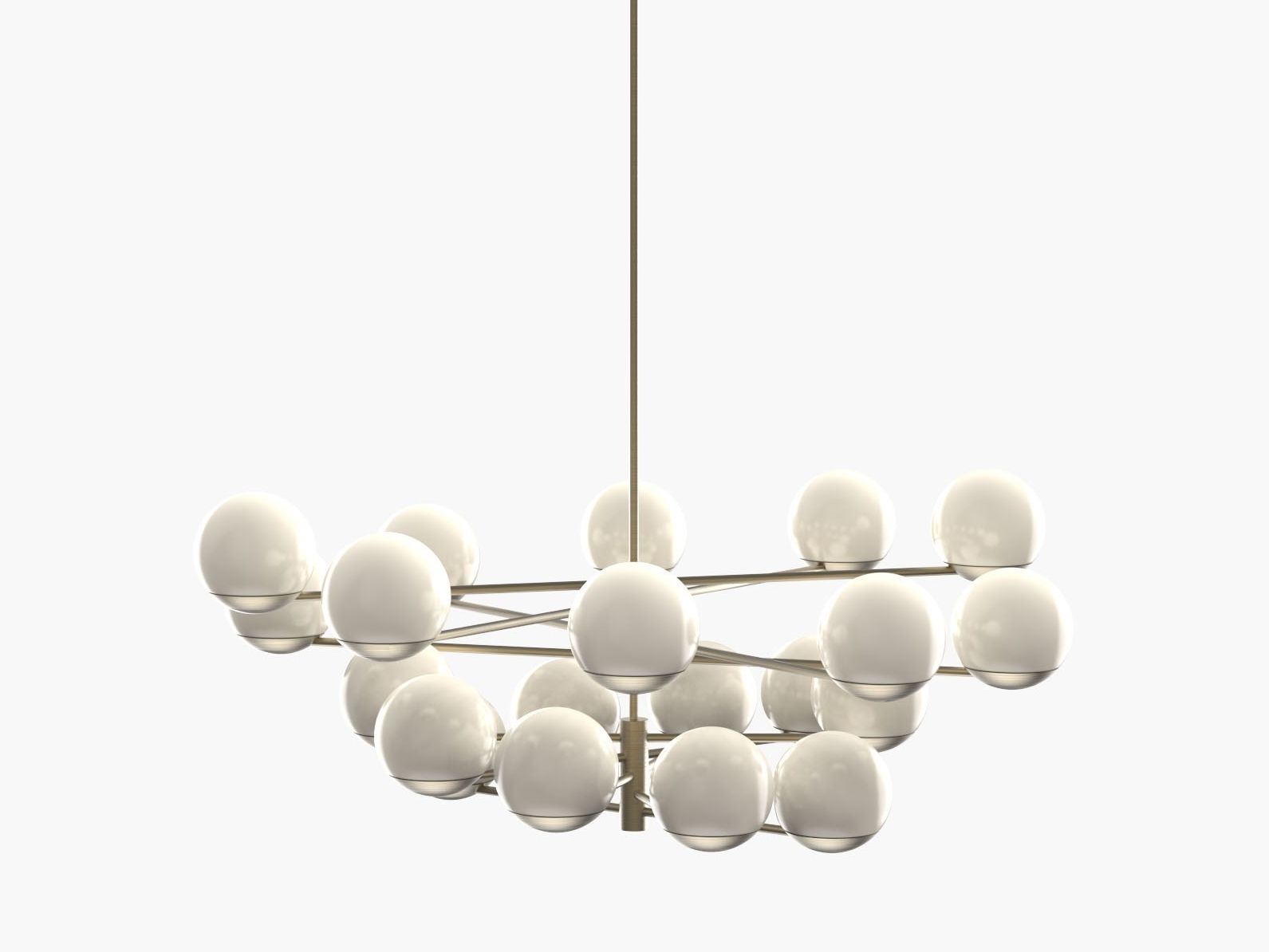 Светодиодный потолочный светильник ручной работы Cameron Design House Мяч и обруч ARCH-00132534 - Вид №4