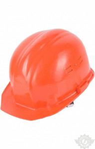 59117 Каска строительная оранжевая  Средства защиты головы размер