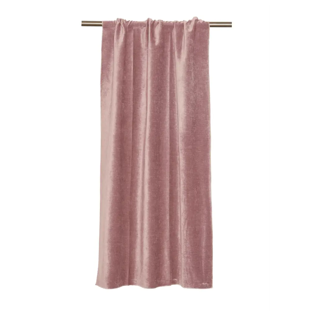 Штора на ленте Baden, 134x260 см, однотон, цвет розовый 82342390 STLM-2160820 INSPIRE 