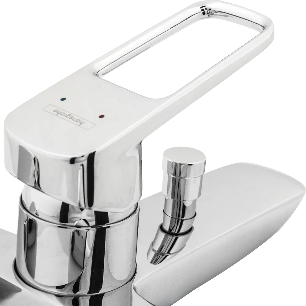 Смеситель для ванной Hansgrohe Logis Loop однорычажный цвет хром STLM-2136607 - Вид №1