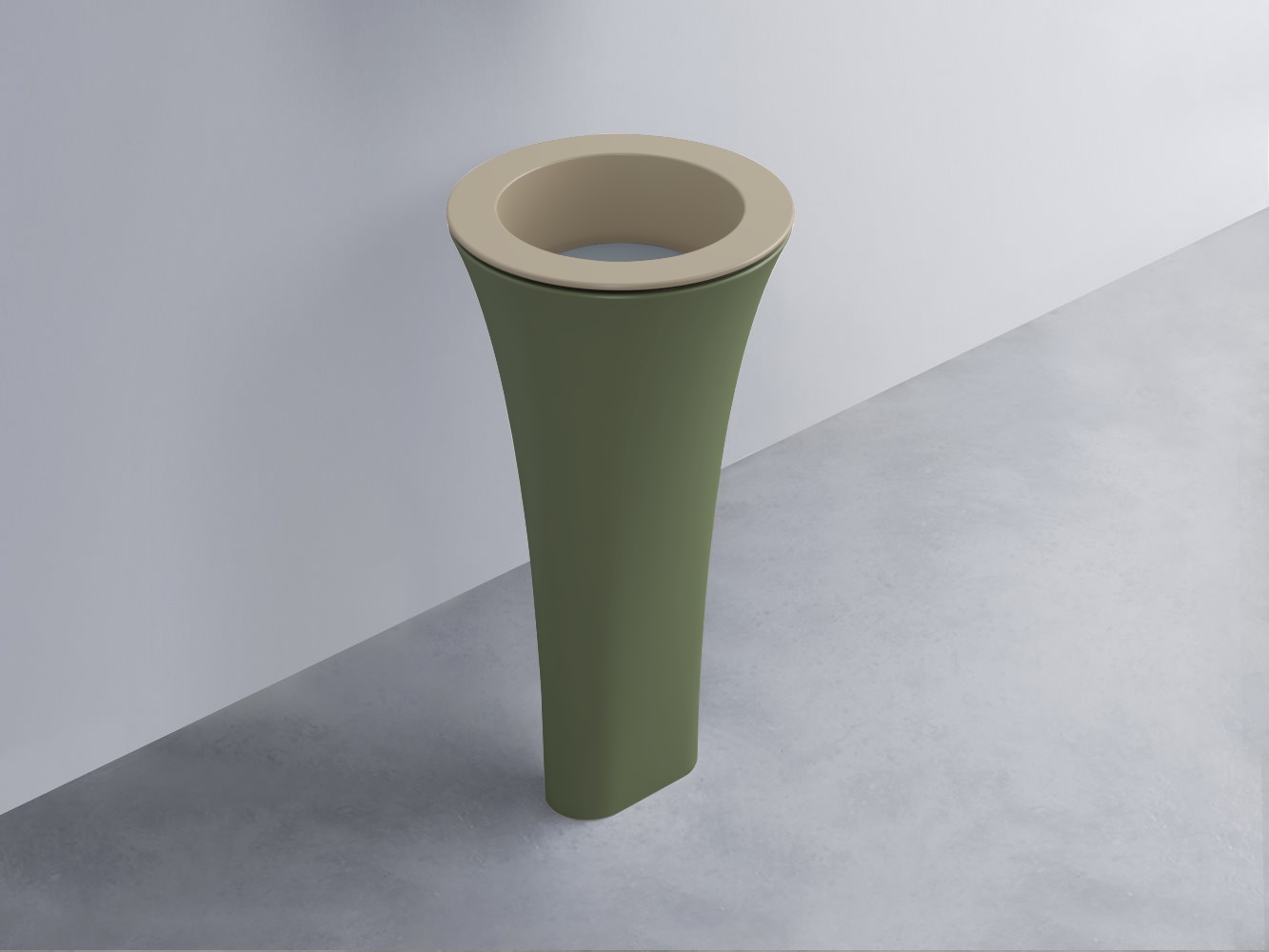 AMLA45-AV+AMPILT-BR+AMCOLT-AG Раковина Amedeo Tondo отдельностоящая cielo Enjoy + Amedeo Ceramica Cielo