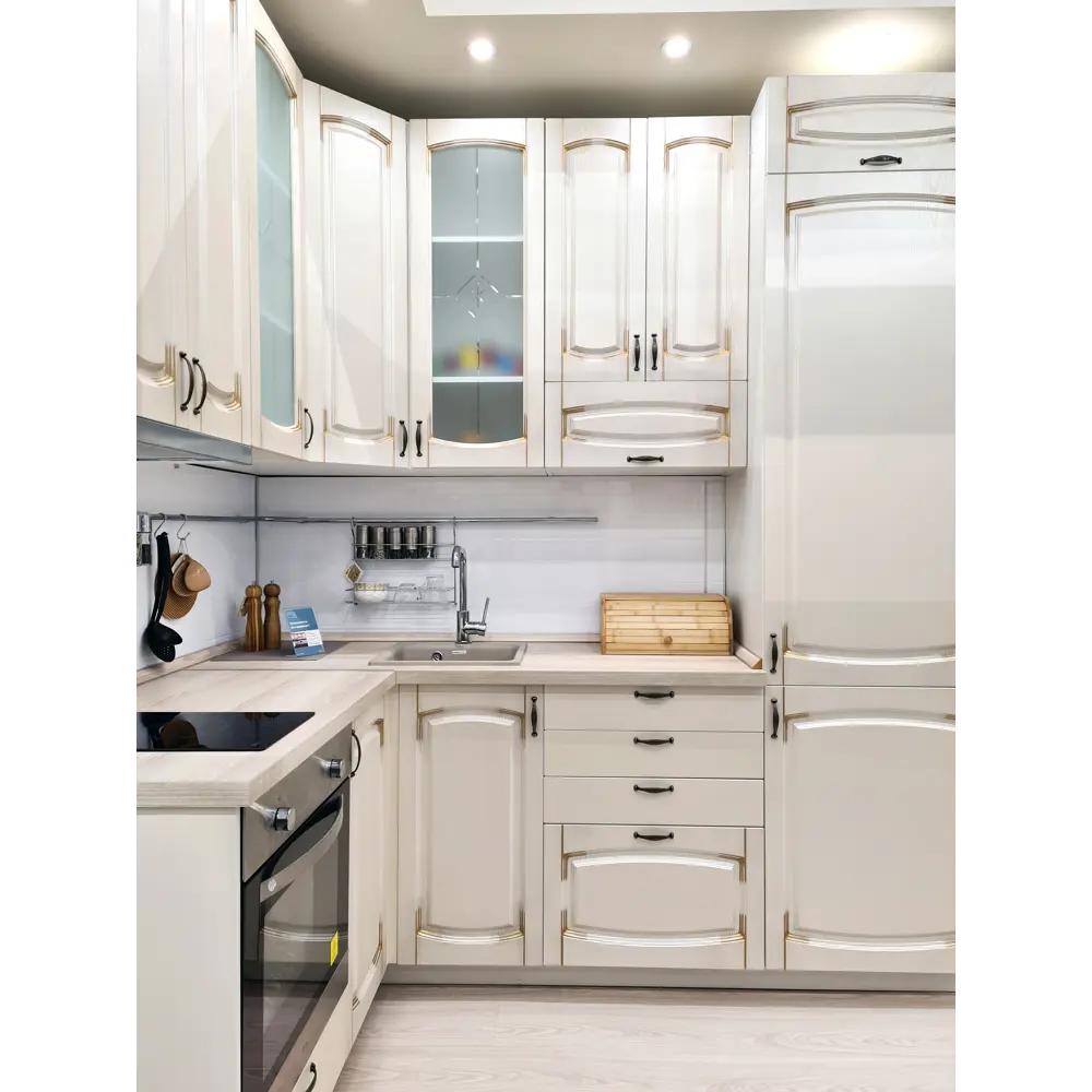 Фасад для кухонного ящика Петергоф 39.7x25.3 Delinia ID МДФ цвет бежевый STLM-2024542 - Вид №2