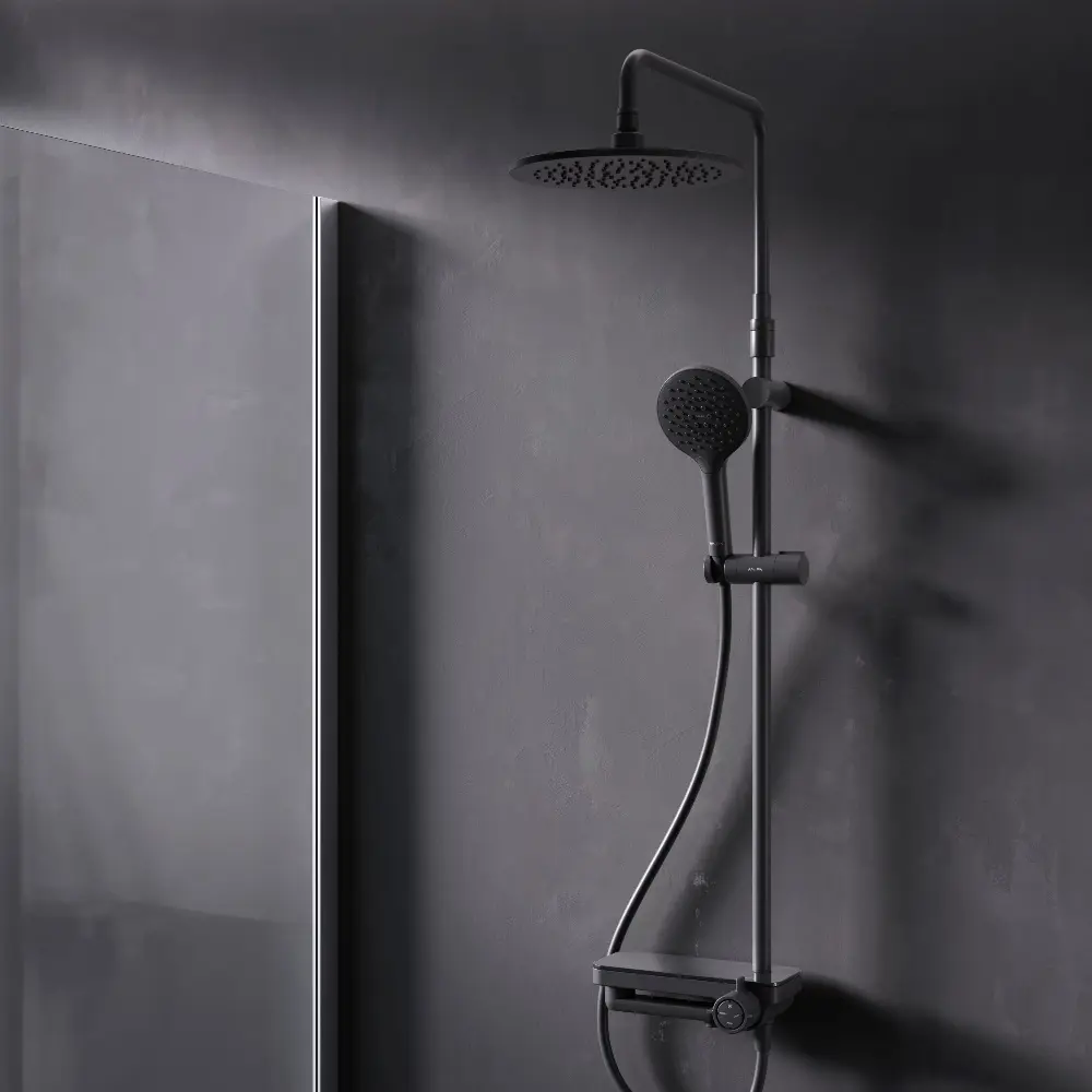 AM.PM Moxie — стильная душевая стойка с дождевым эффектом 87707671 STLM-0996443 - Вид №11