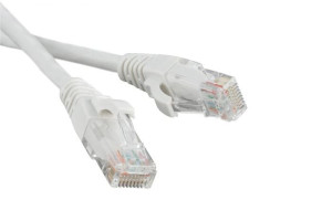 16428790 Патч-корд RJ45 - RJ45, 4 пары, UTP, категория 5е, 5 м, белый LAN-PC45/U5E-5.0-WH LANMASTER