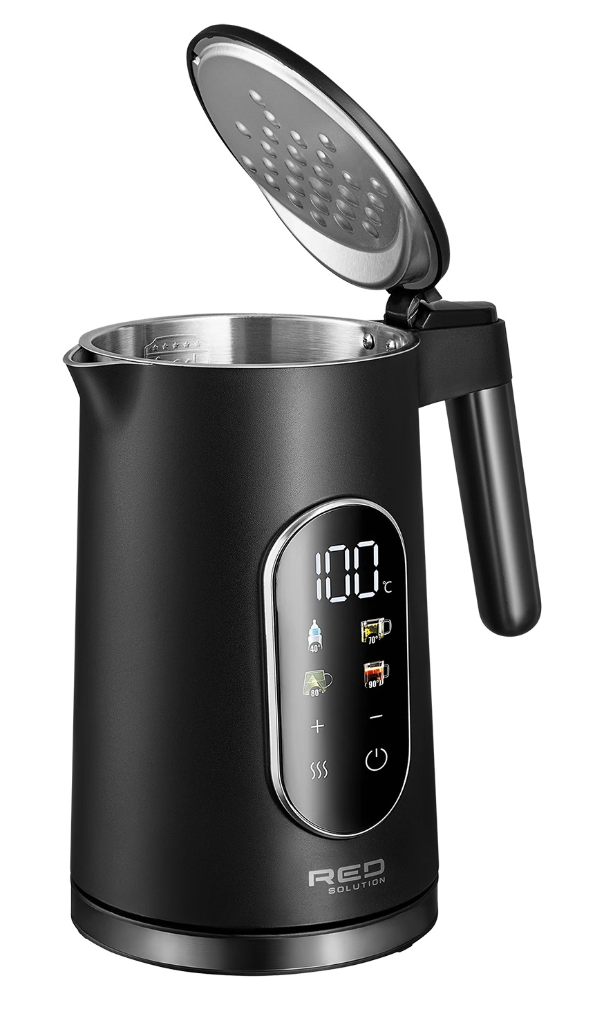 9222166 Электрочайник RED SOLUTION COLORSENSE AM108D черный STDN-0094394 - Вид №3