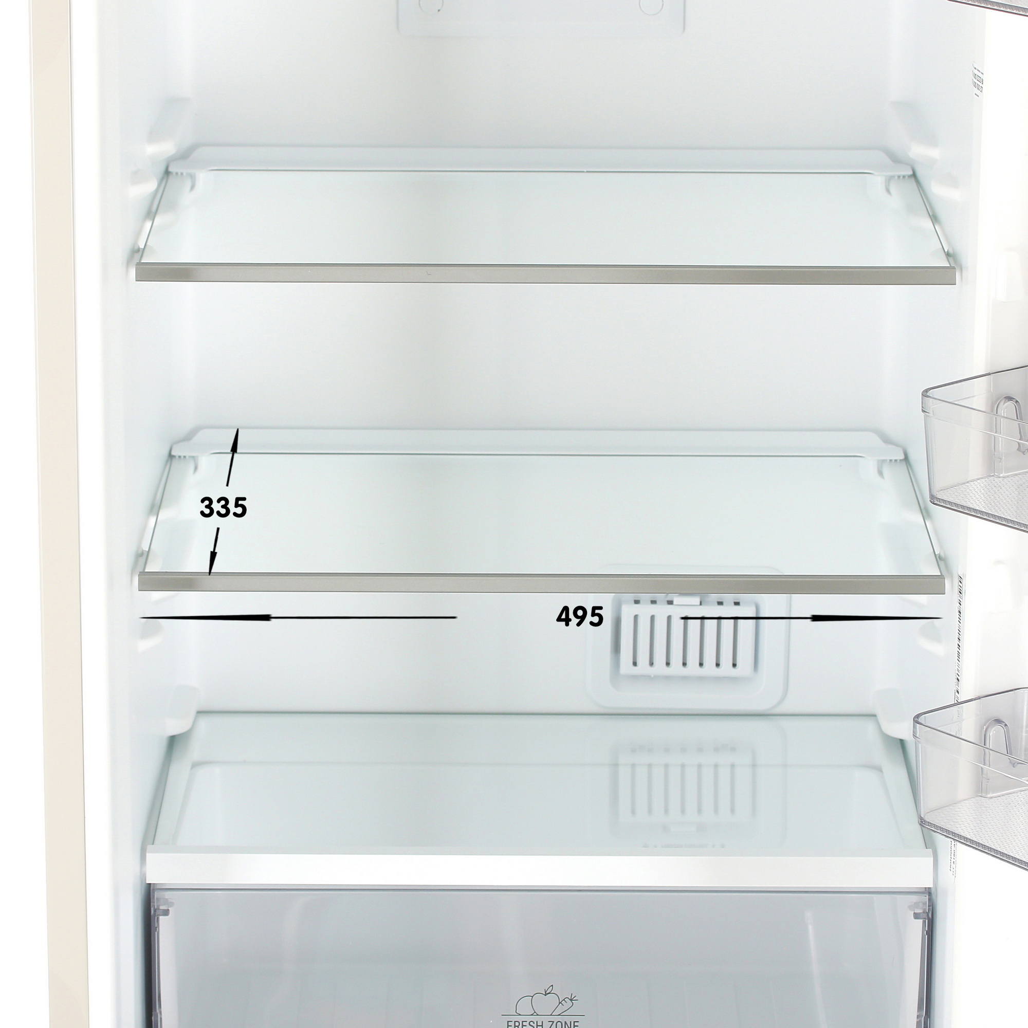 5449117 Холодильник с морозильником   Hotpoint HT 5180 AB бежевый STDN-0045357 - Вид №8