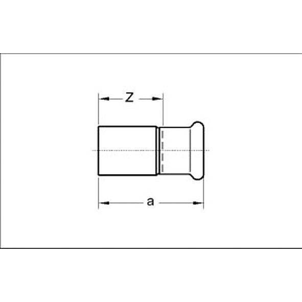 1242432215 SANHA 24243 SANHA-Therm переходник редукц.ВПр-НПр 22ax15 мм  - Вид №1