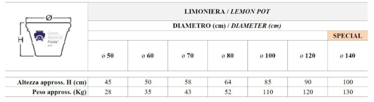 Украшенный терракотовый лимоньер Grandi Maioliche Ficola ARCH-00149800 - Вид №2