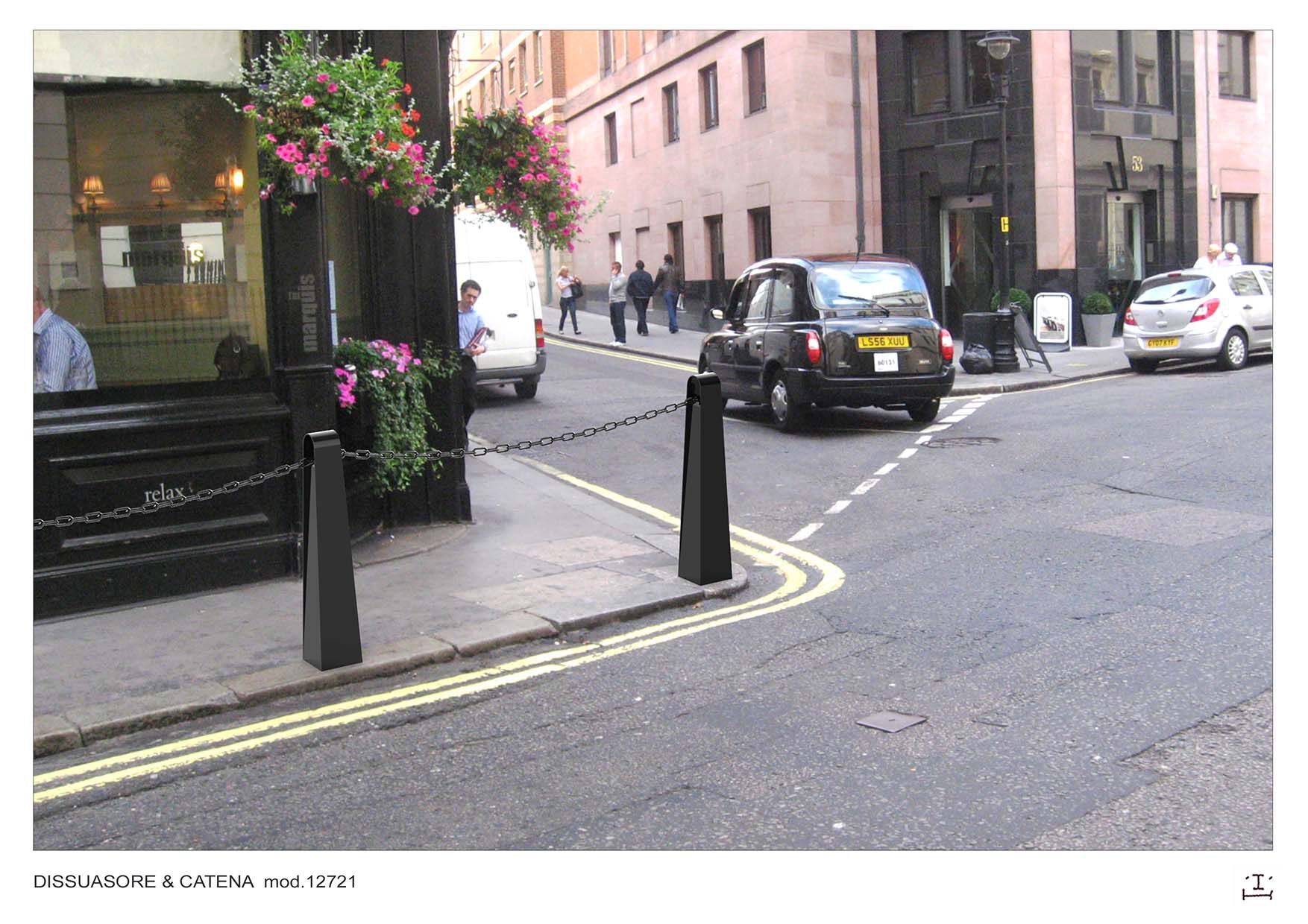 Стальной световой столбик CITYSì FARO ARCH-00102432 - Вид №3