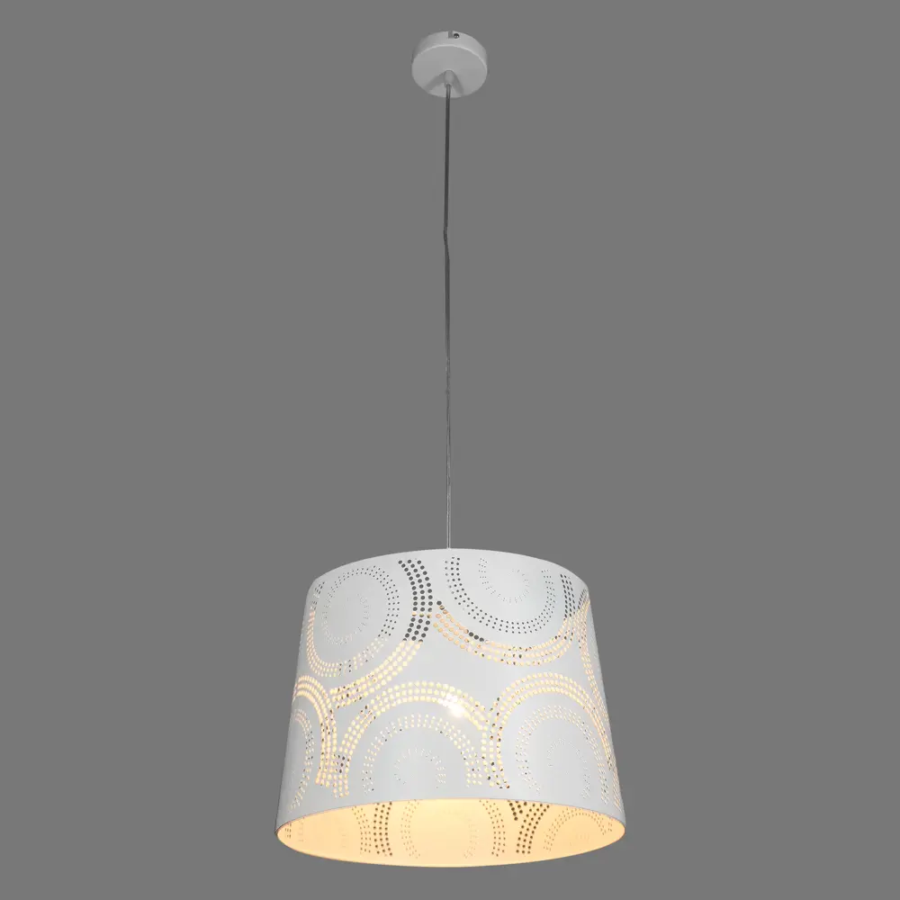 Подвесной светильник Carol 1xE27x60 Вт, 35 см, цвет белый Toplight STLM-2038175 - Вид №2