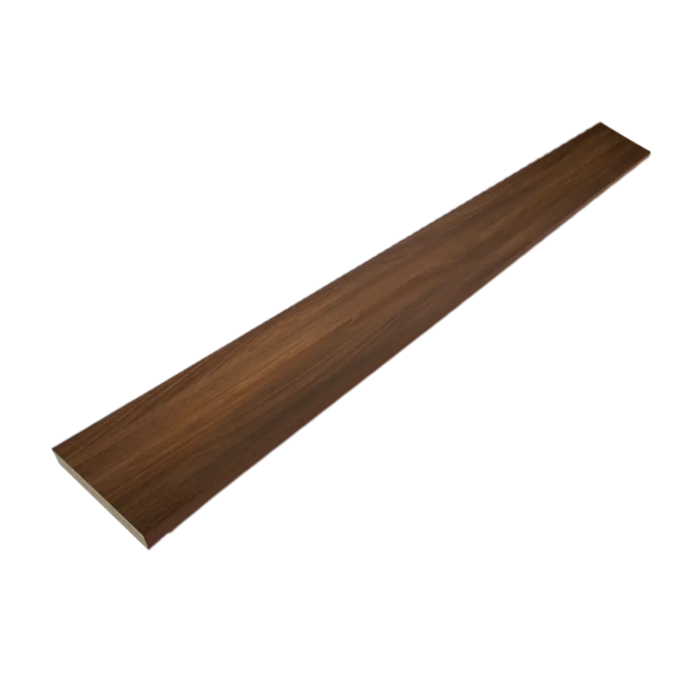 Добор Тревизо/Белеза 200x8 мм ламинация финиш-бумага цвет тернер коричневый VERDA STLM-2153453 - Вид №1