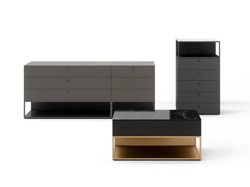 Тумбочка с ящиками Novamobili Square ARCH-00105389 - Вид №1